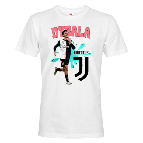 Pánské tričko s potiskem Paulo Dybala -  pánské tričko pro milovníky fotbalu BezvaTriko