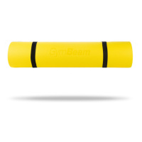 GYMBEAM Yoga mat dual grey yellow podložka