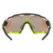 Brýle UVEX Sportstyle 228 černo žluté matné
