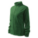 Mikina dámská fleece Jacket 504 - XS-XXL - lahvově zelená