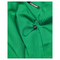 Tenký zelený dámský přehoz přes oblečení s kapucí (B8118-82)