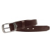 Penny Belts Dámský kožený opasek 219040 hnědý