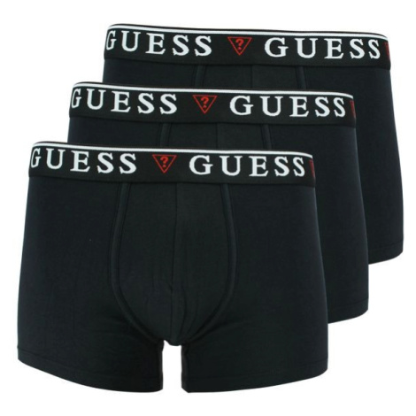 3PACK pánské boxerky Guess černé (U97G01JR003-A996)
