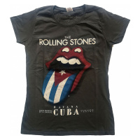 Rolling Stones tričko, Havana Cuba Girly Grey, dámské