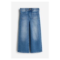 H & M - Superstretch Flared Leg Jeans - modrá