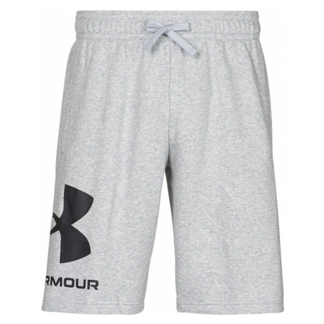 Under Armour UA RIVAL FLC BIG LOGO SHORTS Šedá