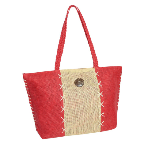 Semiline Woman's Beach Bag 1485-5