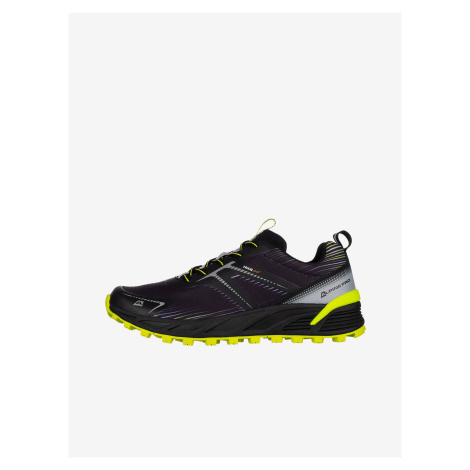 Černé pánské sportovní boty s antibakteriální stélkou ALPINE PRO Hermone