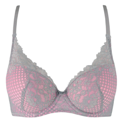 Natka double push up podprsenka 11 vínová Dollcezza