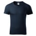 Malfini Slim fit V-NECK Pánské triko 146 námořní modrá