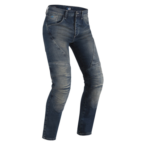 Pánské moto jeansy PMJ Dallas CE modrá PMJ Promo Jeans