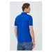 Bavlněné polo tričko Lacoste tmavomodrá barva, L1212-001