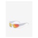 Bílé unisex sportovní sluneční brýle VeyRey Steampunk Gezrel