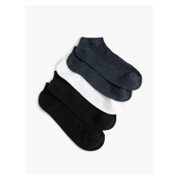Koton Basic Set of 5 Booties and Socks, Multicolored