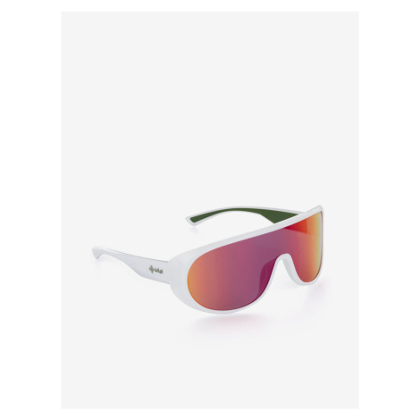 Bílé sportovní sluneční brýle Kilpi CORDEL
