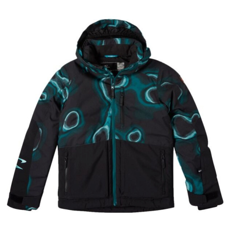O'Neill TEXTURE Chlapecká lyžařská/snowboardová bunda, černá, velikost