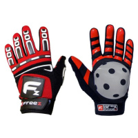 FREEZ GLOVES G-180 SR Florbalové brankářské rukavice, červená, velikost