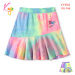 Dívčí sukně - KUGO CY1002, duhová světlejší Barva: Mix barev