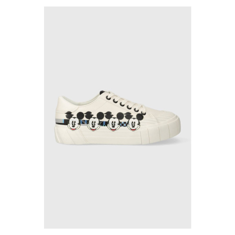 Sneakers boty Desigual x Disney bílá barva, 23WSKP17.1000