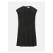 Šaty trussardi dress light crepe poly černá