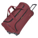 Travelite Basics Fresh Wheeled Duffle Bordeaux