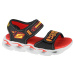 ČERNÉ CHLAPECKÉ SANDÁLY SKECHERS THERMO SPLASH-HEAT-FLO 400109L-BKRD