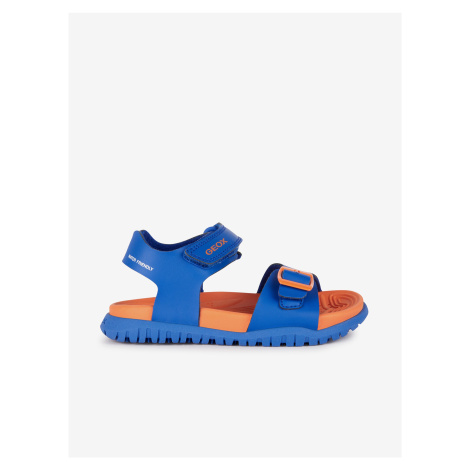 Modré klučičí sandály Geox Fusbetto