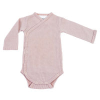 Lodger Romper Ciumbelle Size 56 dětské body s dlouhými rukávy Tan 1 ks