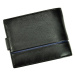 Pánská kožená peněženka Pierre Cardin SAHARA TILAK15 323A černá / modrá