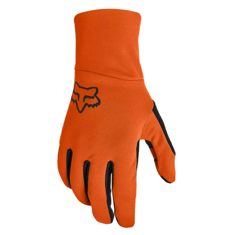 FOX Cyklistické rukavice dlouhoprsté - RANGER FIRE - oranžová