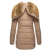 Dámská zimní bunda Lieblings Jacke Premium Marikoo - TAUPE