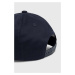 Bavlněná baseballová čepice Armani Exchange tmavomodrá barva, s potiskem