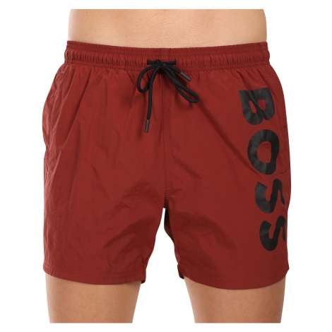 Pánské plavky BOSS červené (50515296 248) Hugo Boss
