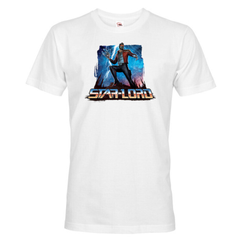 Pánské tričko s potiskem Star-Lord- ideální dárek pro fanoušky Marvel BezvaTriko