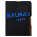 BALMAIN Paris Logo Blue tričko
