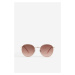 H & M - Kulaté sluneční brýle - růžová