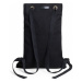 Praktický černý batoh s dřevěným detailem Nox Minibackpack