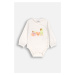 Kojenecké body Coccodrillo PASTELOVE GIRL NEWBORN