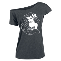 Ariel - Malá mořská víla Mermaid Dámské tričko šedá