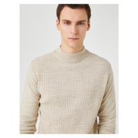 Koton Knitwear Sweater Half Turtleneck Slim Fit