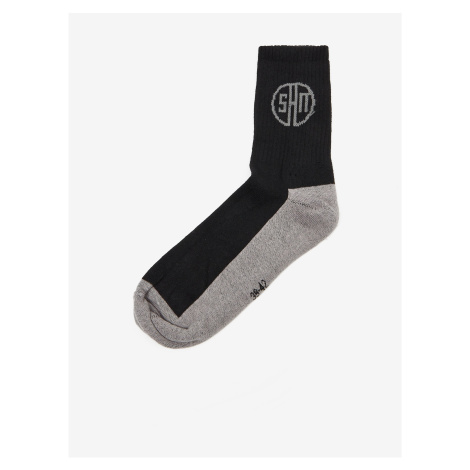 Šedo-černé ponožky SAM 73
