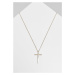Big Basic Cross Necklace - gold