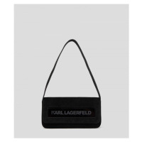 Kabelka karl lagerfeld k/essential k md flap shb sued černá