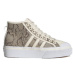 ADIDAS ORIGINALS-Nizza Platform Mid wonder white/wonder white/core black Béžová