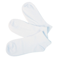 Dámské levné kotníčkové ponožky GW0023A - 3 páry bílá