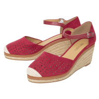 esmara® Dámské sandály na klínku (červená)