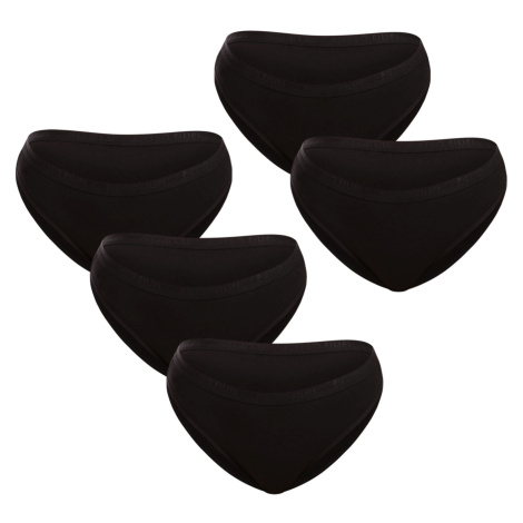 5PACK dámské kalhotky Pietro Filipi černé (5KB001)