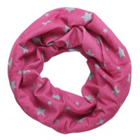 Finmark CHILDREN’S MULTIFUNCTIONAL SCARF Dětský multifunkční šátek, růžová, velikost