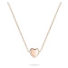 Tamaris Půvabný pozlacený náhrdelník Bold Hearts TJ-0623-N-45