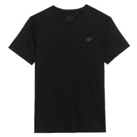 4F T-SHIRT Pánské tričko, černá, velikost